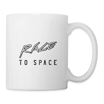Race to space - Tasse - Weiß - Rechts