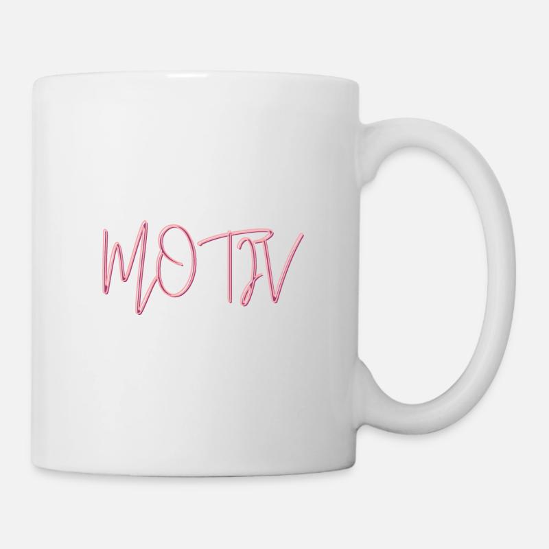 Motiv - Motivation Citation - Mug blanc - blanc