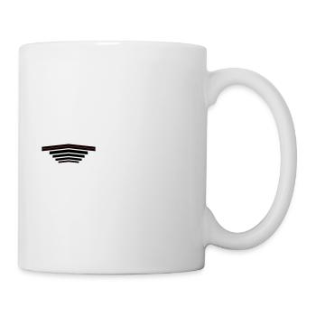 Flèche - Mug blanc - blanc - Droite