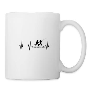 Feuerwehr - Tasse - Weiß - Rechts