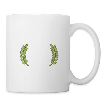 Laurel wreath - Mug - white - Right