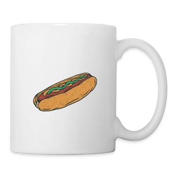 Hot dog - Mug - white - Right