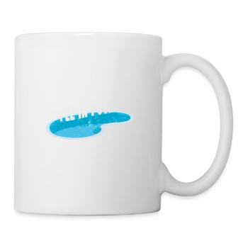 I Pee In Pools Peeing In Pools Humor Funny - Tasse - Weiß - Rechts