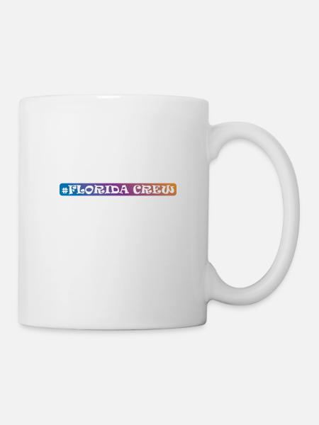 Florida Crew - Tasse - Weiß
