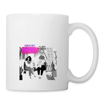 Worlds best friends: Unzertrennlich! - Tasse - Weiß - Rechts