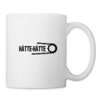 Hätte Hätte Fahrrad Kette - Tasse - Weiß - Rechts