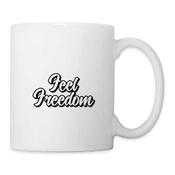 Feel Freedom - Mug - white - Right