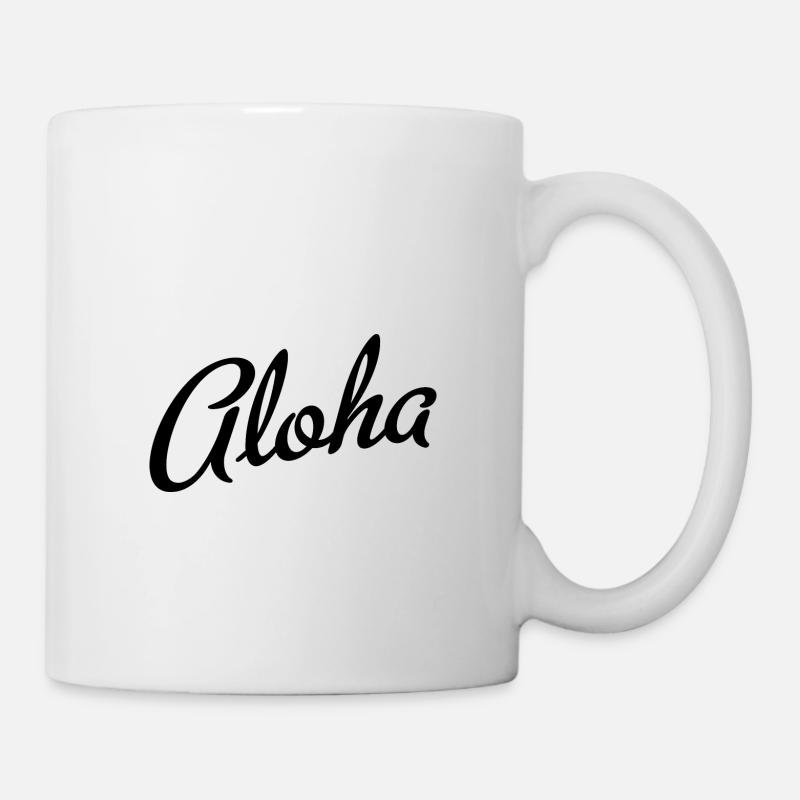 Aloha - Tasse - Weiß