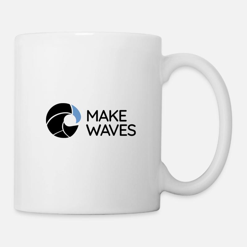 Vague - Crée des vagues - Mug blanc - blanc