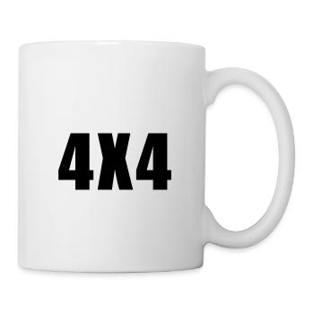 4x4 - Mug blanc - blanc - Droite