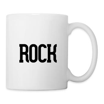 Rock - Tasse - Weiß - Rechts
