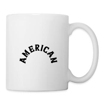American - Mug - white - Right