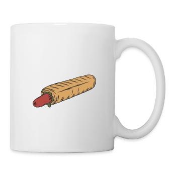 Hot dog - Mug - white - Right