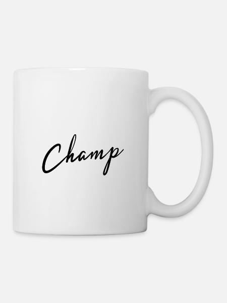 Champ - Tasse - Weiß