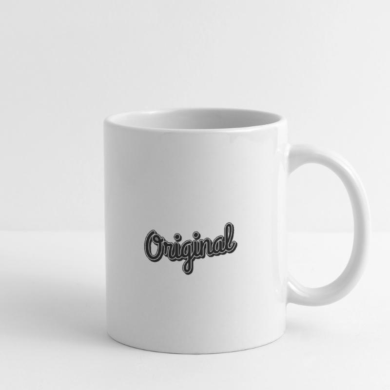 Langue source Mug blanc
