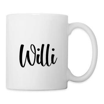 First name Willi - Mug - white - Right