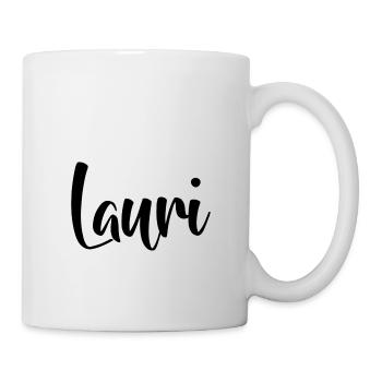 Prénom Lauri - Mug blanc - blanc - Droite