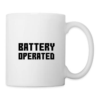 Battery operated - Mug - white - Right