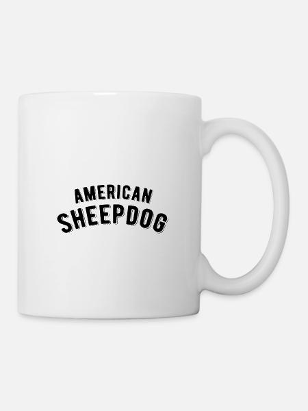 American Sheepdog - Tasse - Weiß