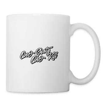 One shot one kill - Mug - white - Right