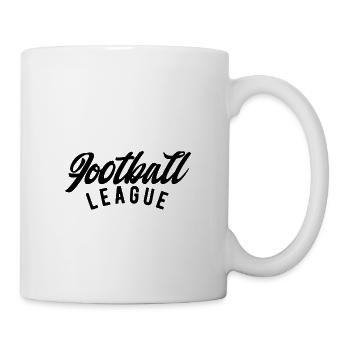 Ligue de football - Mug blanc - blanc - Droite