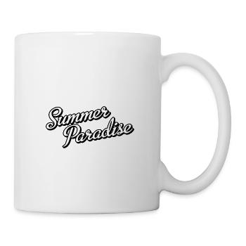 Summer Paradise - Tasse - Weiß - Rechts