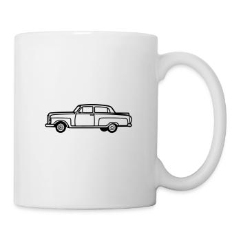 Auto - Tasse - Weiß - Rechts