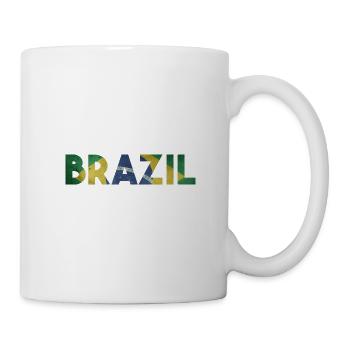 Brazil Brazil flag pattern - Mug - white - Right