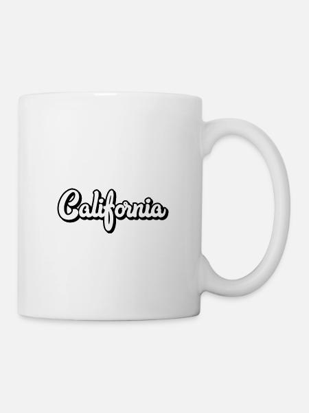 California - Tasse - Weiß