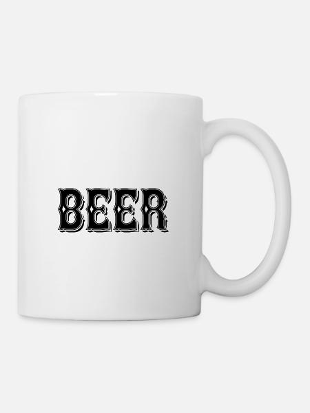 Beer - Tasse - Weiß