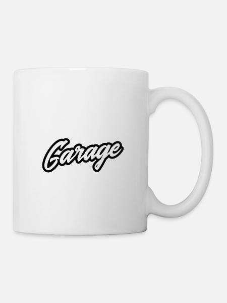 Garage - Tasse - Weiß