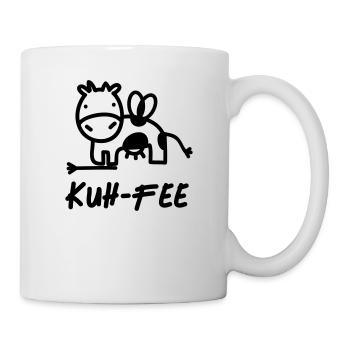 Kuh Fee - Tasse - Weiß - Rechts