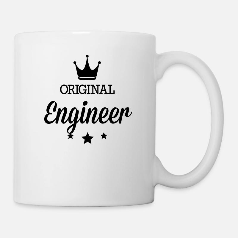 Original three star deluxe engineer - Mug - white