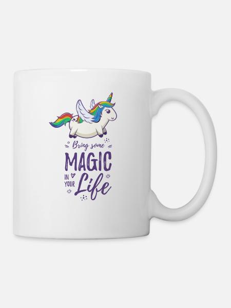 Bring Magic in your Life - Mug blanc - blanc