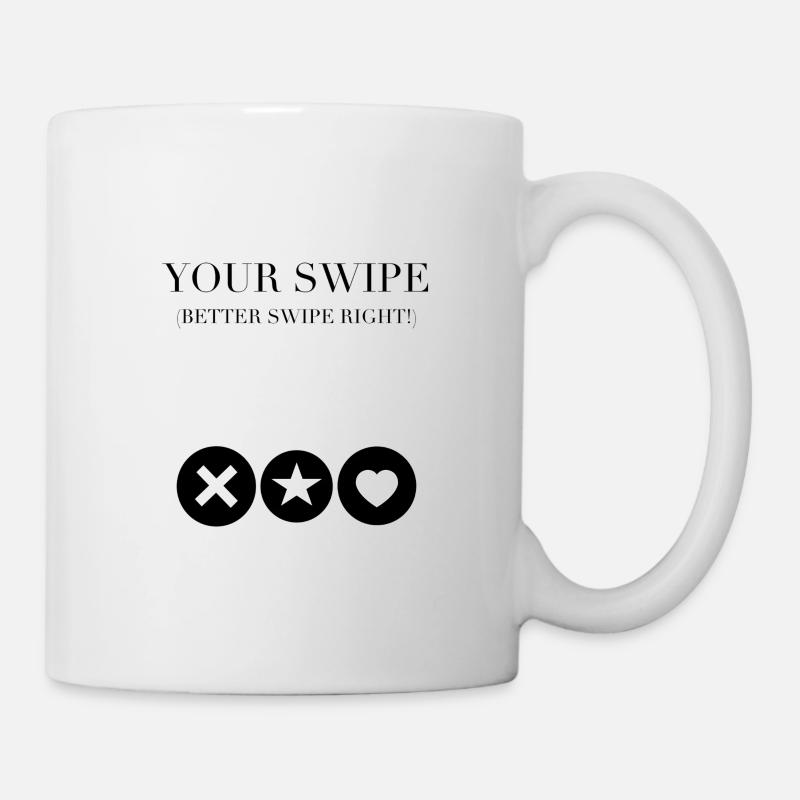 Zunder wischen - Tasse - Weiß