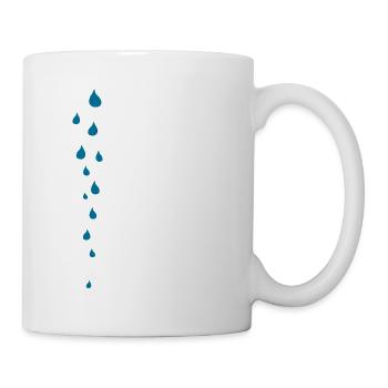 Falling Drops - Mug - white - Right