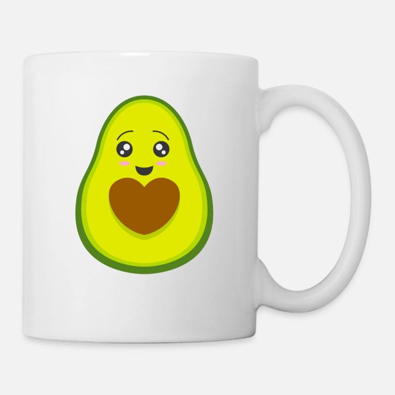 Avocado - Tasse - Weiß