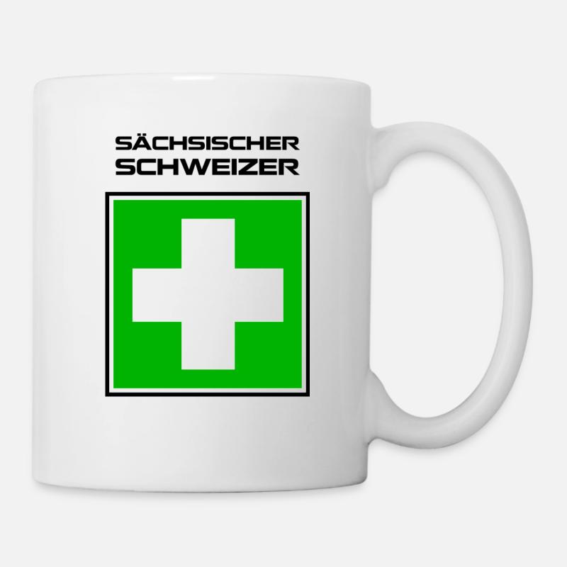 sächsischer schweizer 1 - Tasse - Weiß