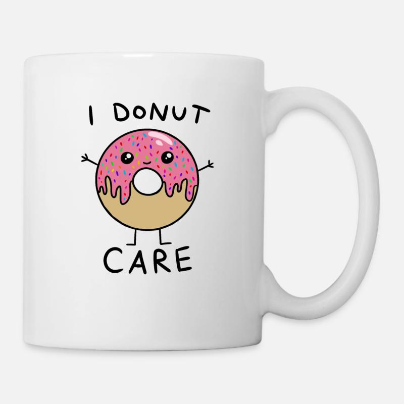 Ich Donut Pflege - Tasse - Weiß