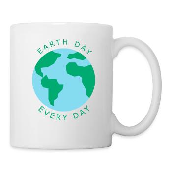 La planète terre! - Mug blanc - blanc - Droite