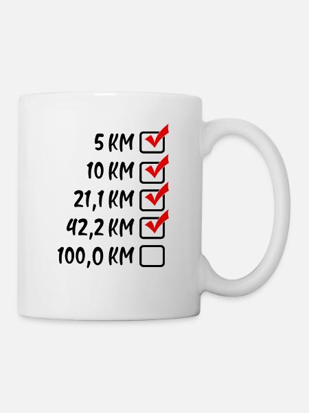 Ultramarathon Run - Mug blanc - blanc
