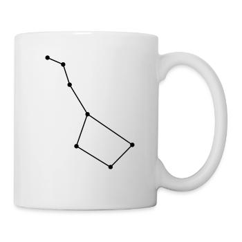 Sternbild Großer Wagen - Tasse - Weiß - Rechts