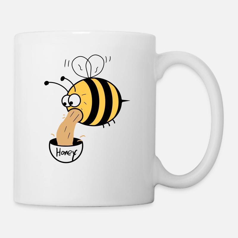 making of honey - bee :-) - Mug - white