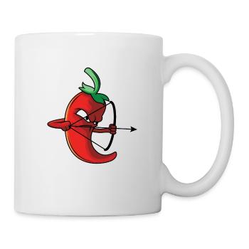 Sharp chili archer - Mug - white - Right