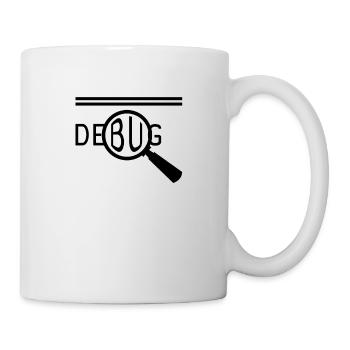 programierer Dev nerd php c c debug coding coder - Tasse - Weiß - Rechts