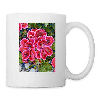 Geraniums No. 4 - Mug - white - Right