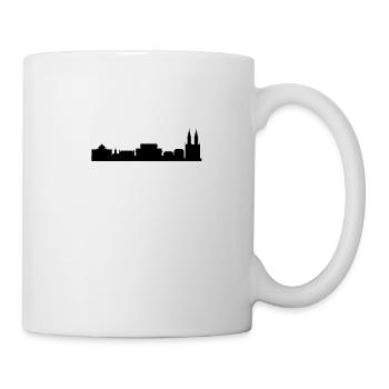 Braunschweig Skyline schwarz - Tasse - Weiß - Rechts