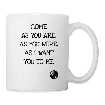 Come as you are - Nirvana - Kurt Cobain - Mug - white - Right