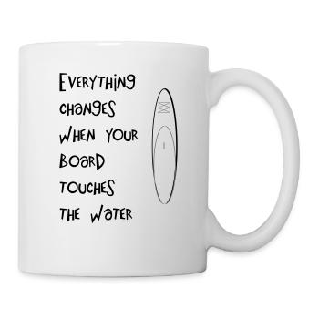Sup Board - Tasse - Weiß - Rechts