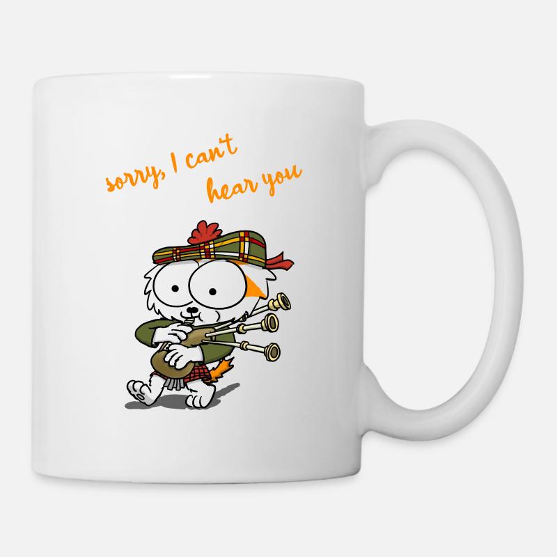Schotte - Tasse - Weiß